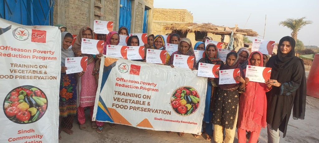 Food Security, Livelihood & Income Generation - Offseason Poverty Reduction Program, Training on Vegetable & Food Preservation